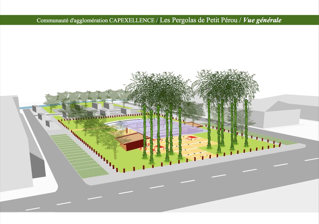 Un nouvel espace paysager à Petit Pérou