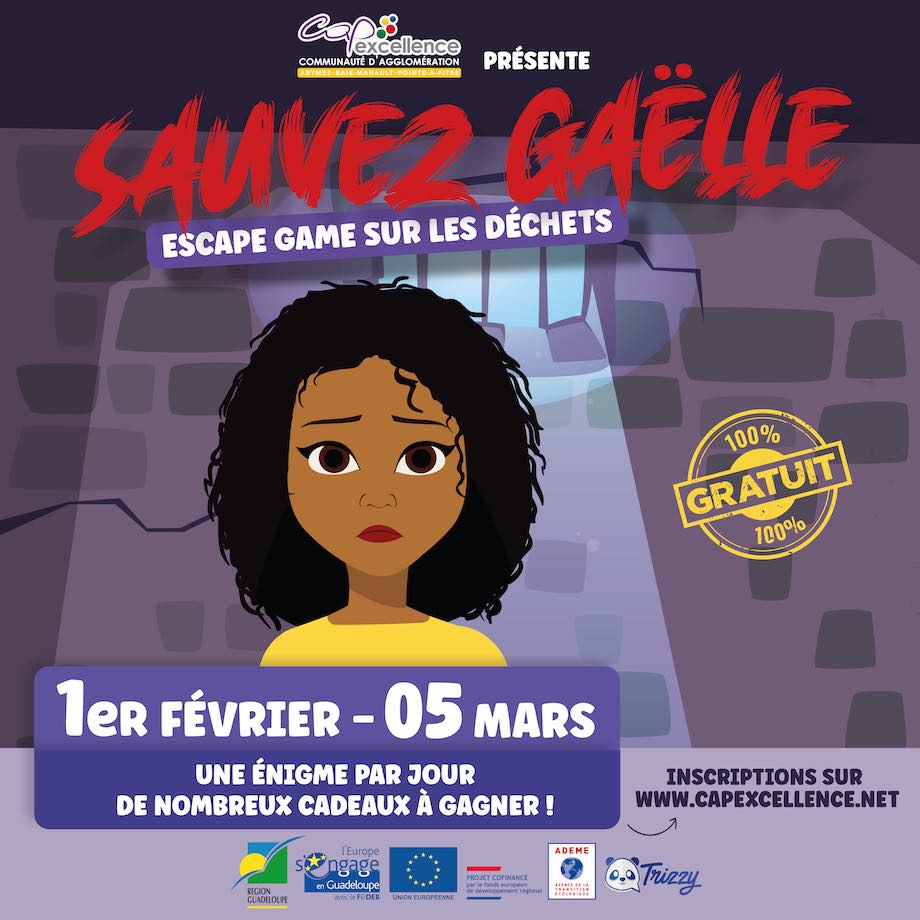 Sauvez Gaëlle : le premier escape game sur les déchets !