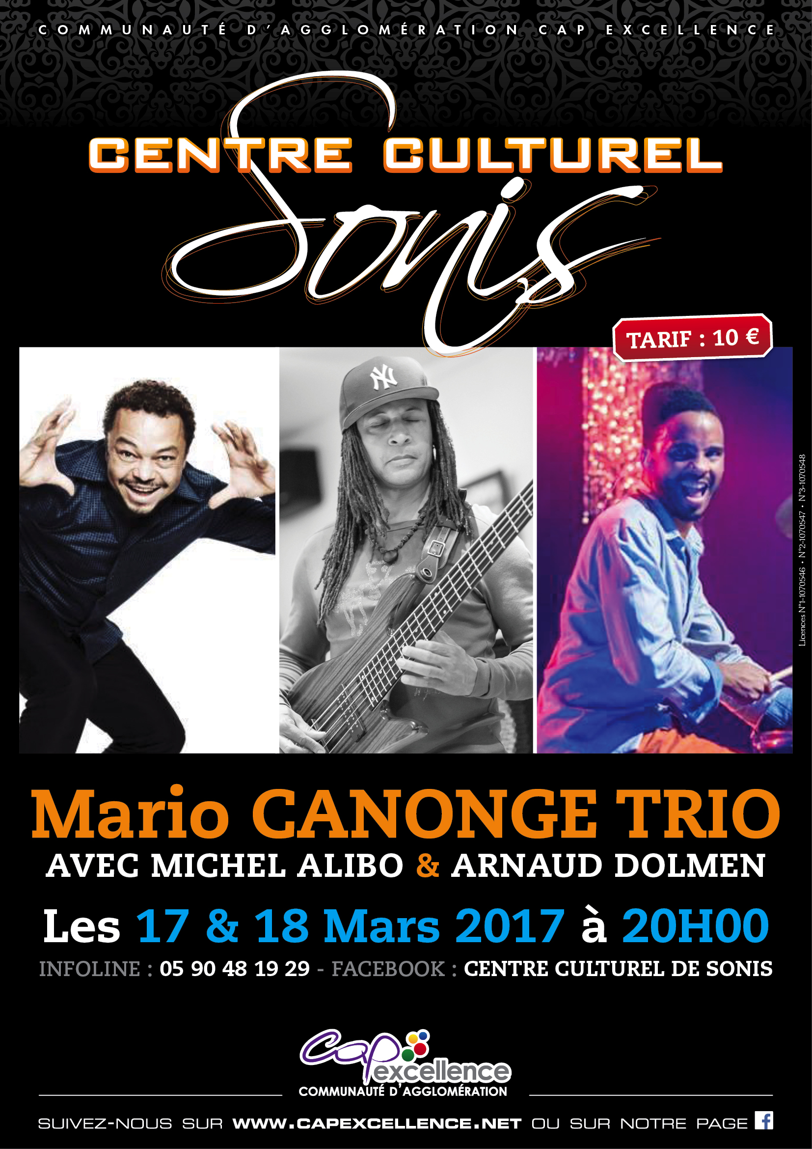 Mario CANONGE Trio en Concert