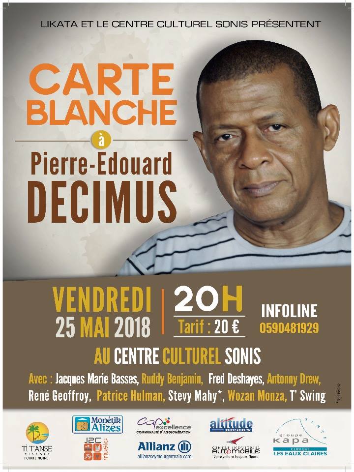 Carte Blanche à P.E DECIMUS